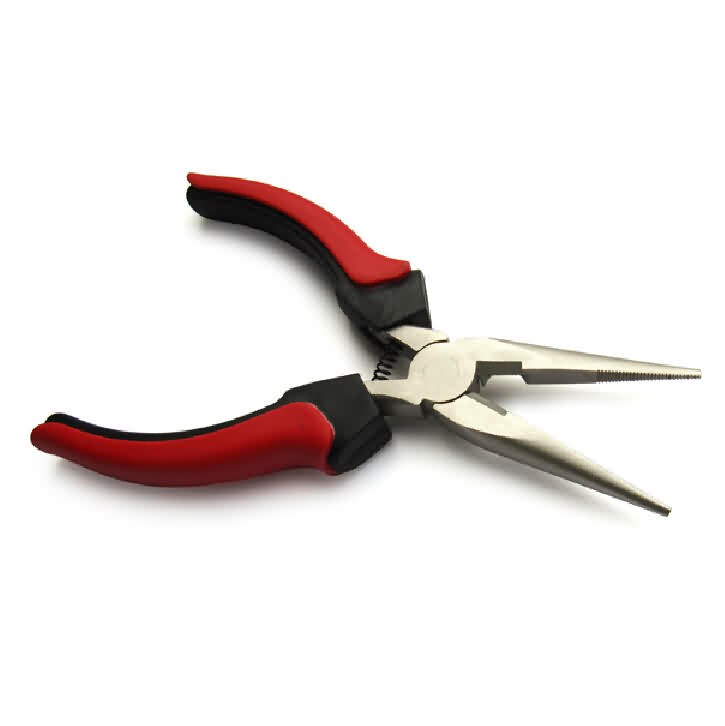 6 inch Long Nose Plier made of forged Steel with Teeth